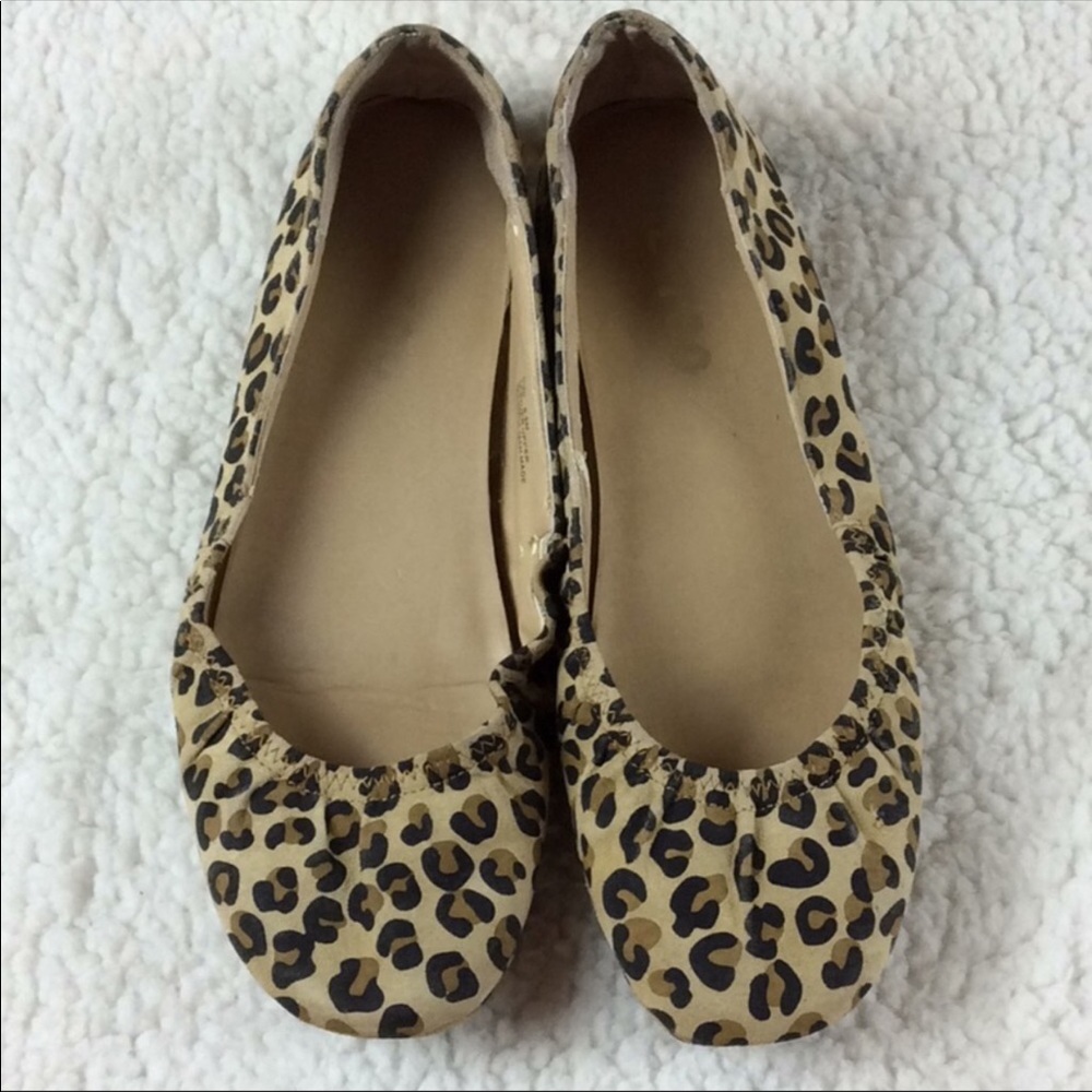 Me Too Leopard Flats